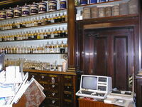 Apothecary with TRS-80